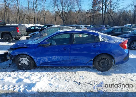 2019 Honda Civic Lx z USA, uszkodzony, nr VIN 2HGFC2F64KH527306